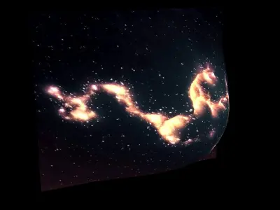 Hercules Corona Borealis Great Wall 3D model