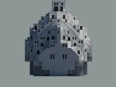 Kirigami in 3D  3D model