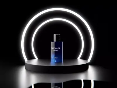 blender scene perfume product render blend file 3D model