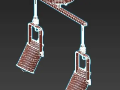 stilfort-neider-3015-02-02p two light track fixture 3D model