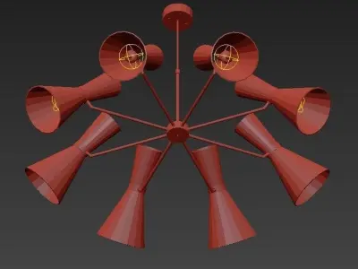 Delightfull Cairo Chandelier 3D model