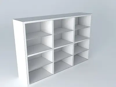 Shelf Cabinet DOORS HREG6FS 12 17 BRW Milano Oak 3D model