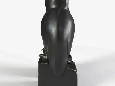 Bookend Owl set of 2 3D model