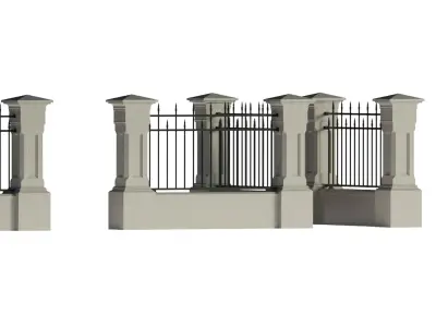 Fencing3 3D model
