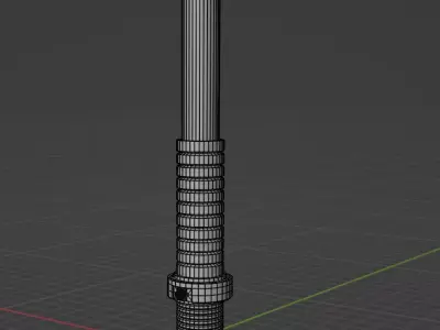 Light saber Free low-poly 3D model