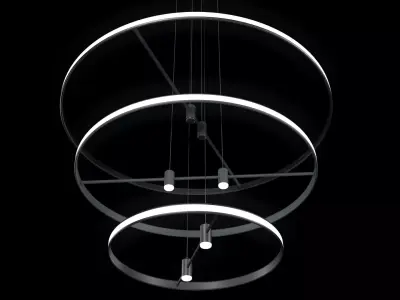 Modern Chandelier 3D model