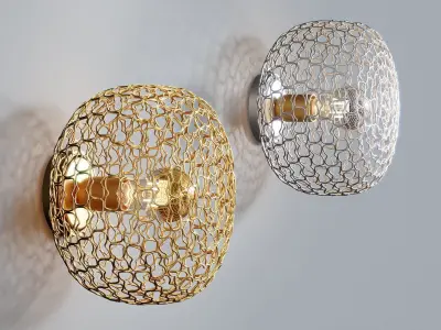 Jali Wall Lamp 3D model
