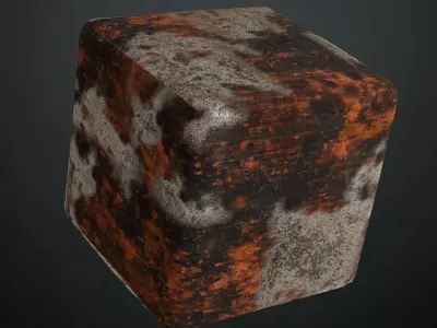 Rusty Dirty Metal Weathered PBR Seamless Texture