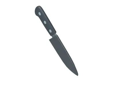 Kitchen Knife Emoji v1 004 Low-poly 3D model