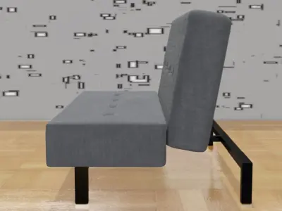 BALKARP Sleeper sofa 3D model