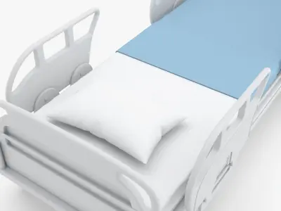 Medical - Hospital Bed 2 3D model