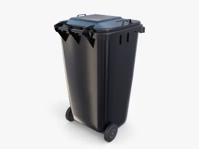 Trash can v12 3D model