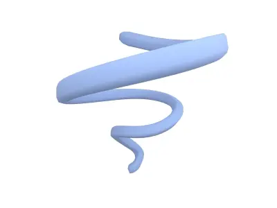 Tornado Pack 02 Low-poly 3D model