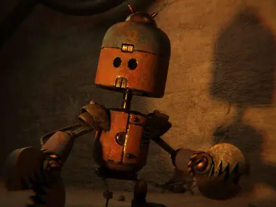 Realistic Robot - 4K Texture 3D model