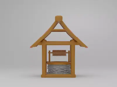 Medieval Well Free 3D print model