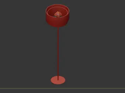 TOWNSHEND 4 Lampadaire lamp 3D model