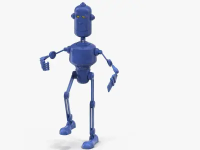 Phlegmatic robot 3D model