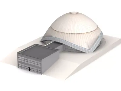 Planetarium Bochum 3D model