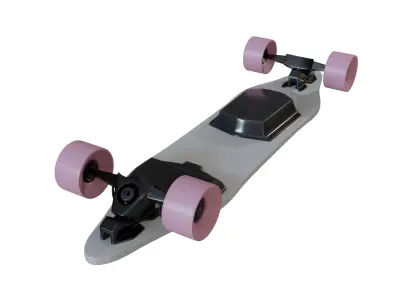 Electric Skateboard 3D model