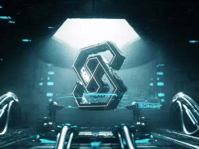 Scifi mechanical LOGO design Spaceship cabin core space  3D model