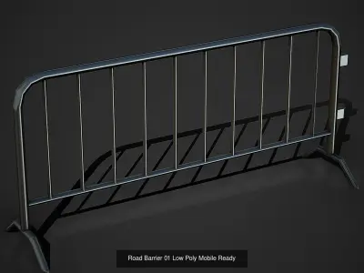 Street Props Pack vol 01 - Low Poly Game Ready