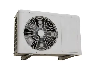  Air Conditioning Unit  Low-poly 3D model