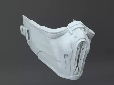 Sub-Zero SUBZERO Mask Mortal Combat X 3D print model