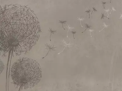 Dandelion Drift Wallpaper Texture Texture