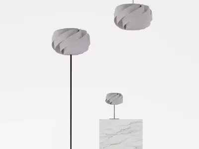 Spinner Lighting Family 3D model