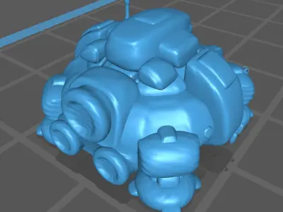 Starcraft Command Center 3D print model