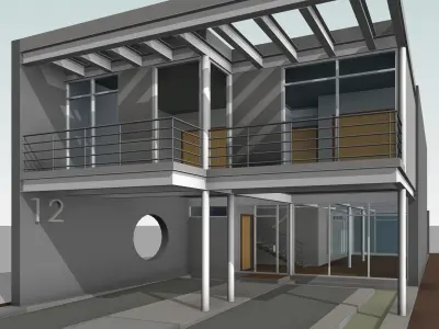 MAYAHUEL 01 by DOCE INGENIEROS ARQUITECTOS - AUTODESK REVIT 3D model