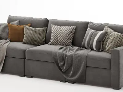 Maxwell modular sofa 3D model