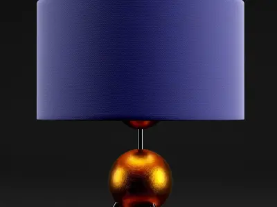 Table lamp 3D model 106