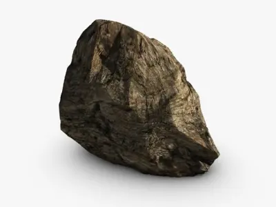 Cliff rock or mountain 3D model