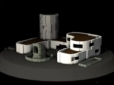 kit house 3D Model Pack