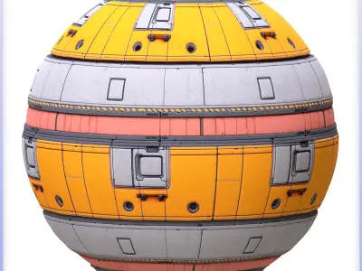 SciFi Seamless Texture Texture order