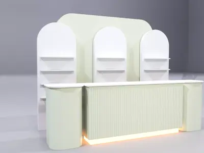 Pop Up Stand 5 3D model