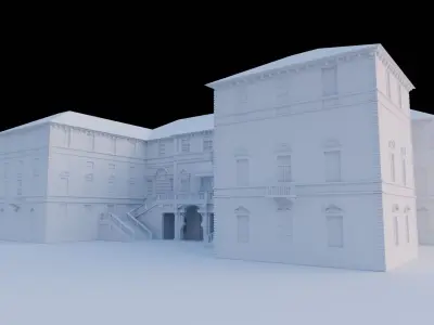 Castello di Govone - High-Quality 3D model