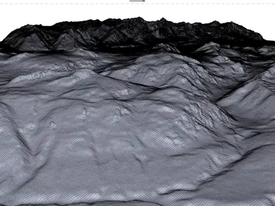 Tatshenshini Alsek Canada 3D model
