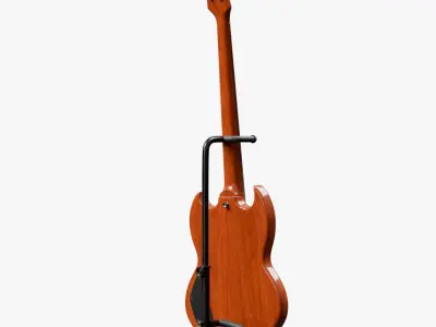  Gibson SG Wood Bass Guitar PBR 