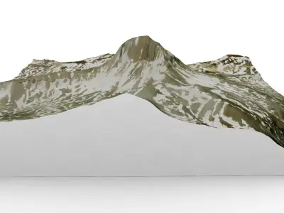 Mount Uncompahgre 3D model