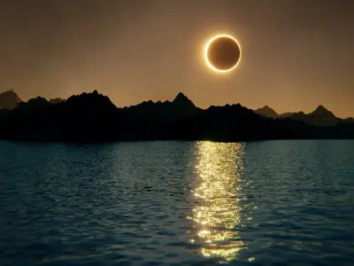 Eclipse Lake Environment 3D model