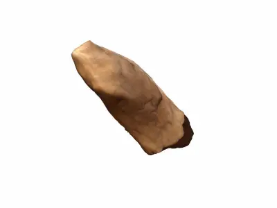  3d Model Dark Brown Wood Texture 3D model