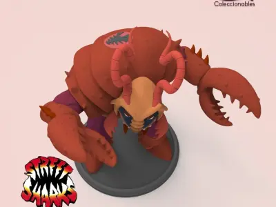 Street Sharks Villains - Slobster 3D print model