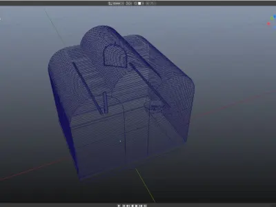 Bird Cage Free low-poly 3D model