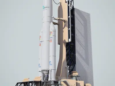  Ariane-5 Launch Pad 