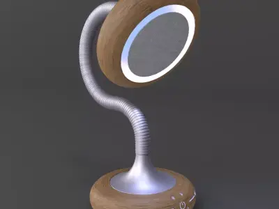 Speaker lamp 3D model