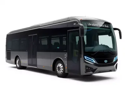 Ultraland Transit Bus model pack Low-poly 3D model