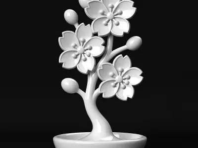 Cherry Blossoms 3D print model