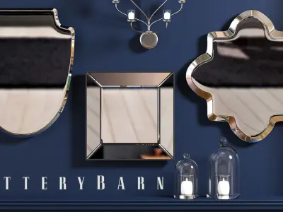 mirror frames 3D model